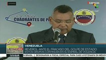 Venezuela denuncia que continúan planes violentos de la oposición
