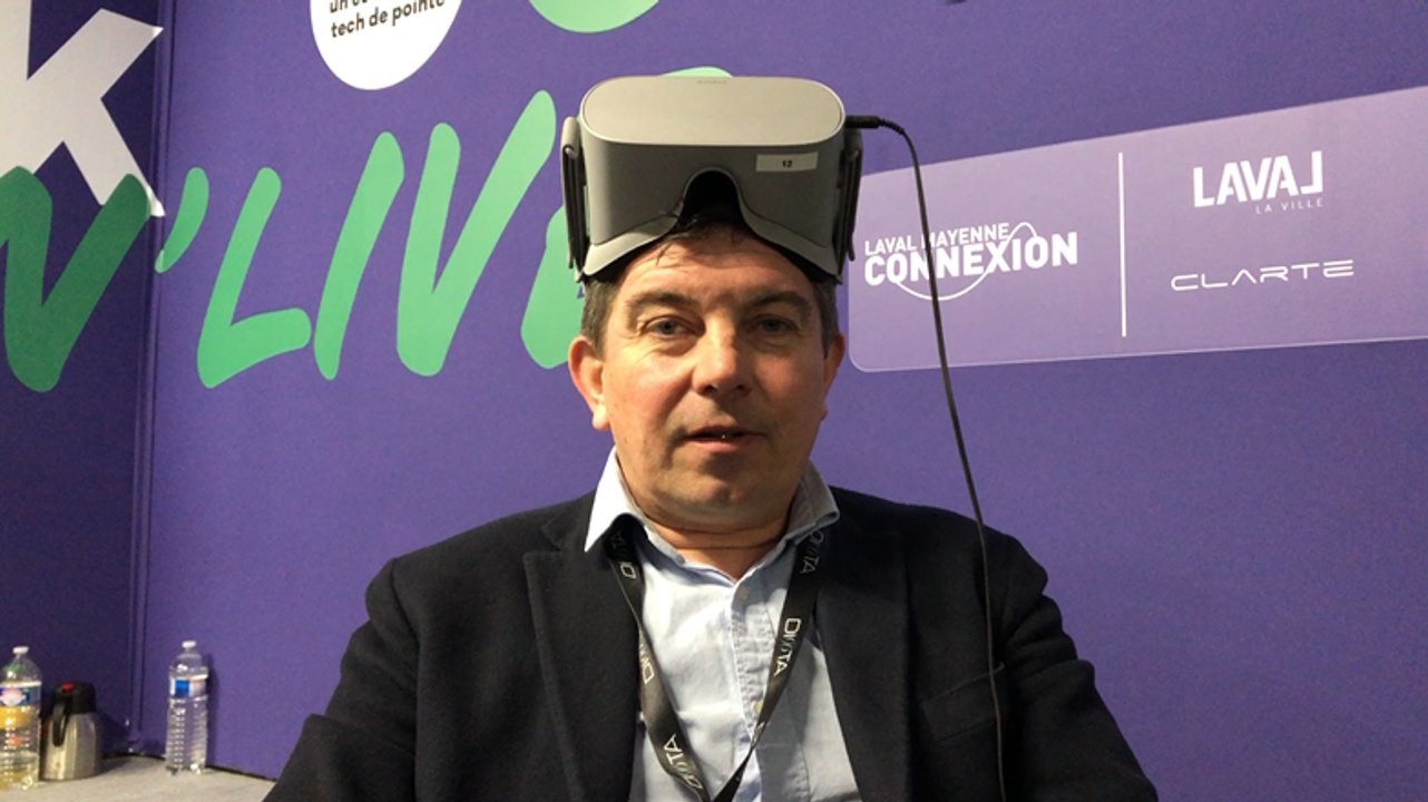 Laval Virtual : Ouest-France a posé le pied sur...