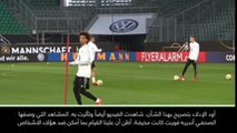 لقطة: كرة قدم: النجم الألماني غوريتسكا يدلي بتصريحات قوية ضد العنصرية