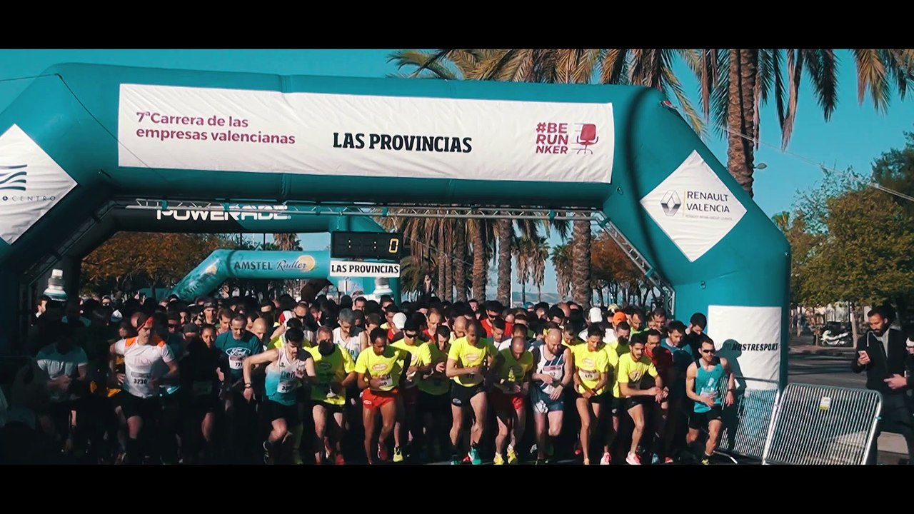 Reportaje participación runnkers Supermercados ALDI VIIª Carrera Empresas València