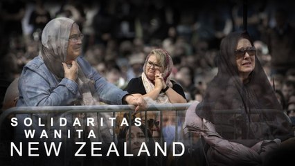 Aksi Solidaritas Wanita New Zealand Kenakan Jilbab