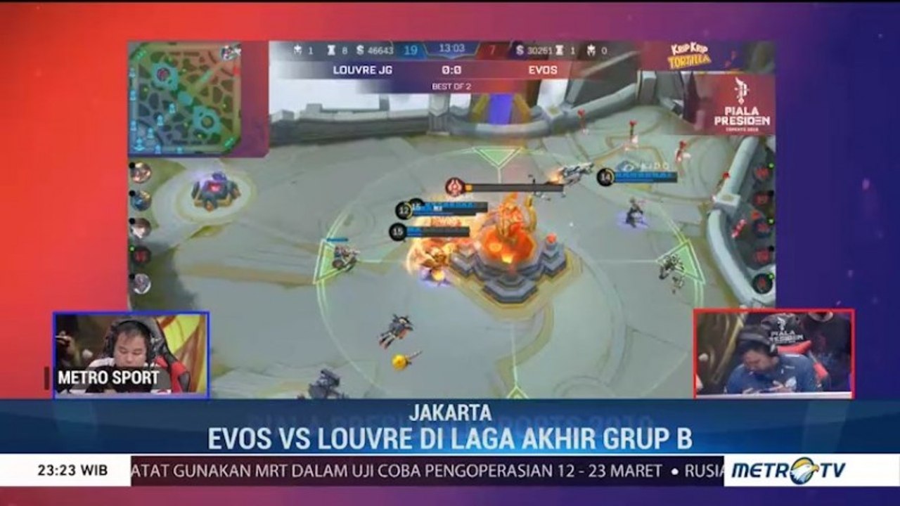 Louvre Lolos ke Grand Final Piala Presiden Espo...