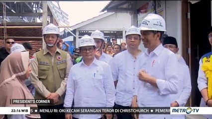 Kunker ke NTB, Jokowi Pastikan Bantuan Korban Gempa Tepat Sasaran