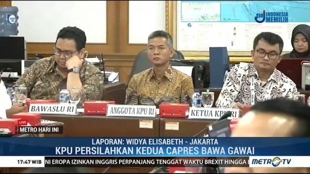 KPU Perbolehkan Capres Gunakan Gawai saat Debat