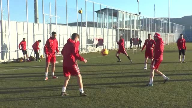 Sivasspor, Kayserispor Maçı Hazırlıklarını Sürdürdü