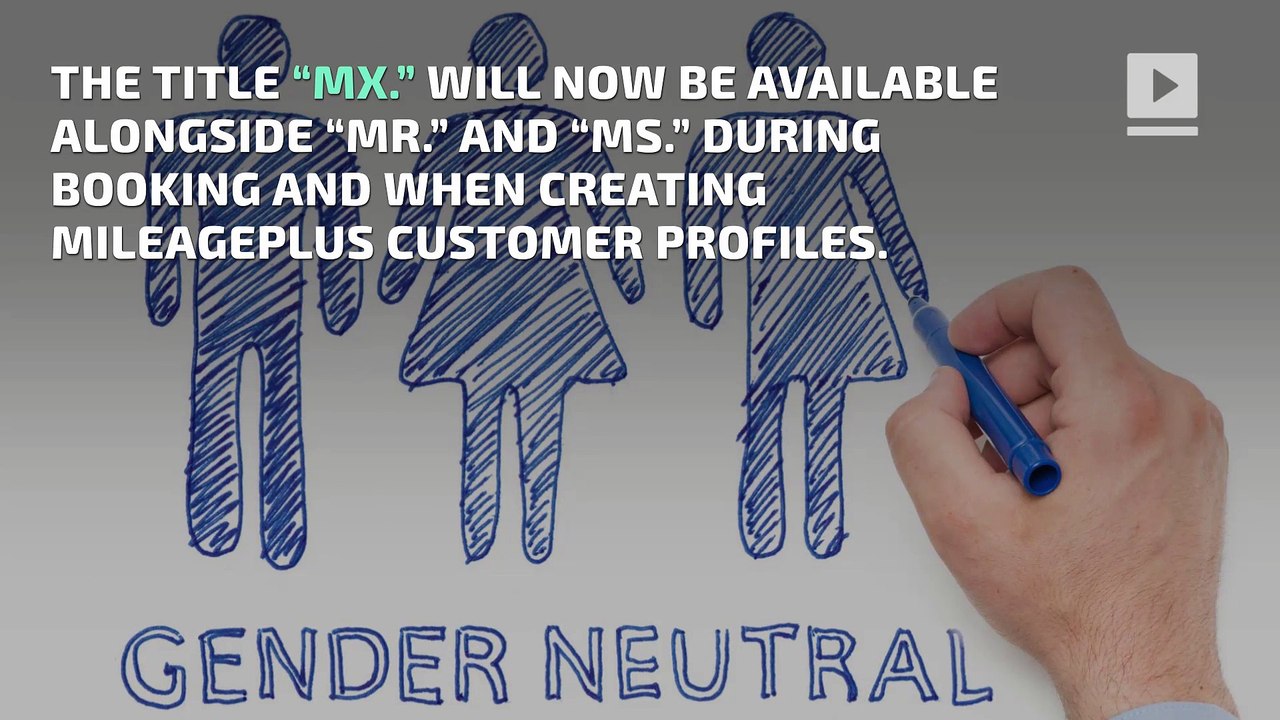 United Airlines Now Offers Non-Binary Gender Booking Options