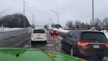 Wrecked Road Riddled with Problematic Potholes