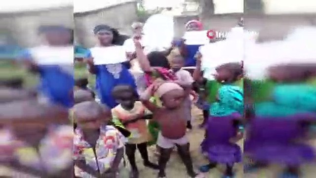 - Afrikalı çocuklardan Cumhurbaşkanı Erdoğan’a sevgi mesajı