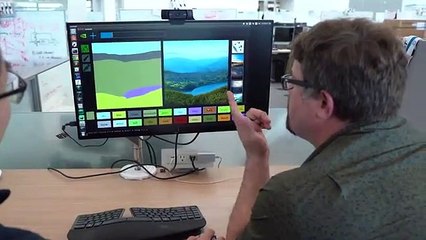 GauGAN, un logiciel qui transforme un simple croquis en image réaliste