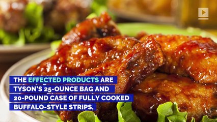 Tyson Recalls Over 60,000 Pounds of Chicken
