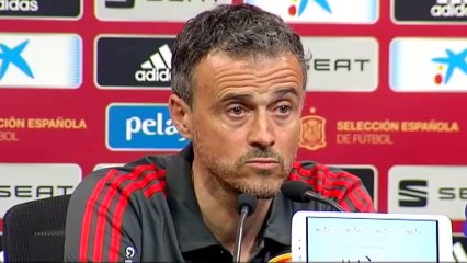 Rueda de prensa de Luis Enrique antes del choque ante Noruega