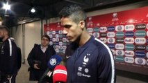 Varane «Le match qu'il fallait» - Foot - Euro (Q) - Bleus