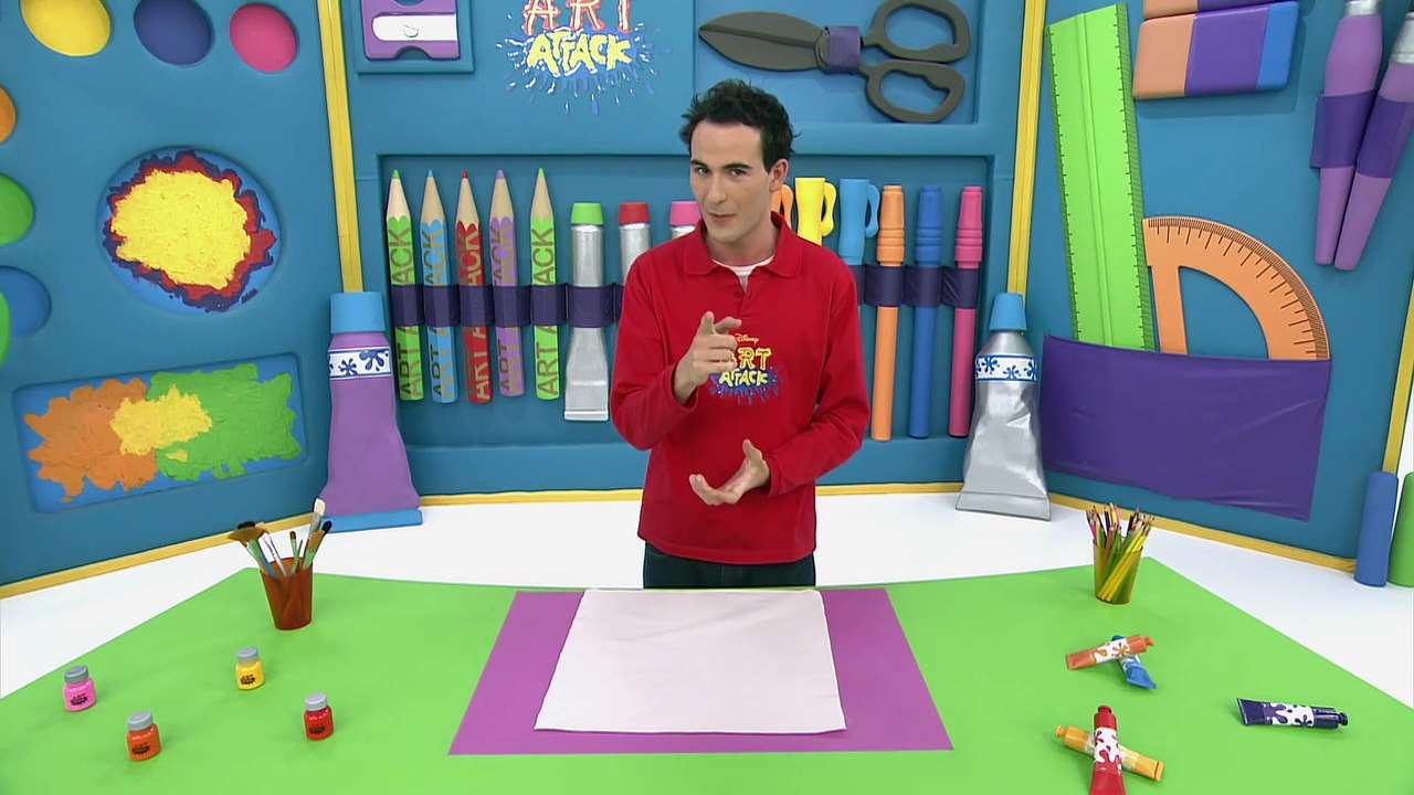 Art Attack - Oeuvre en relief - Sur Disney Junior - VF