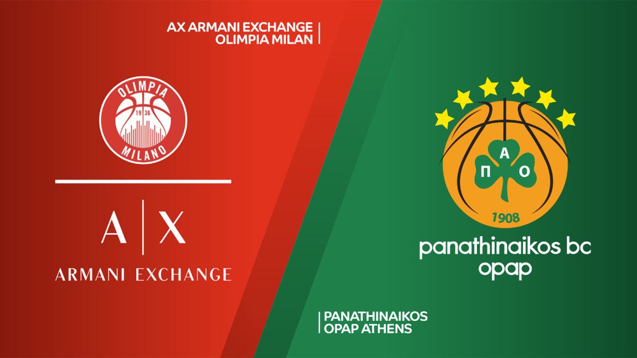 AX Armani Exchange Olimpia Milan - Panathinaikos OPAP Athens Highlights |EuroLeague RS Round 28