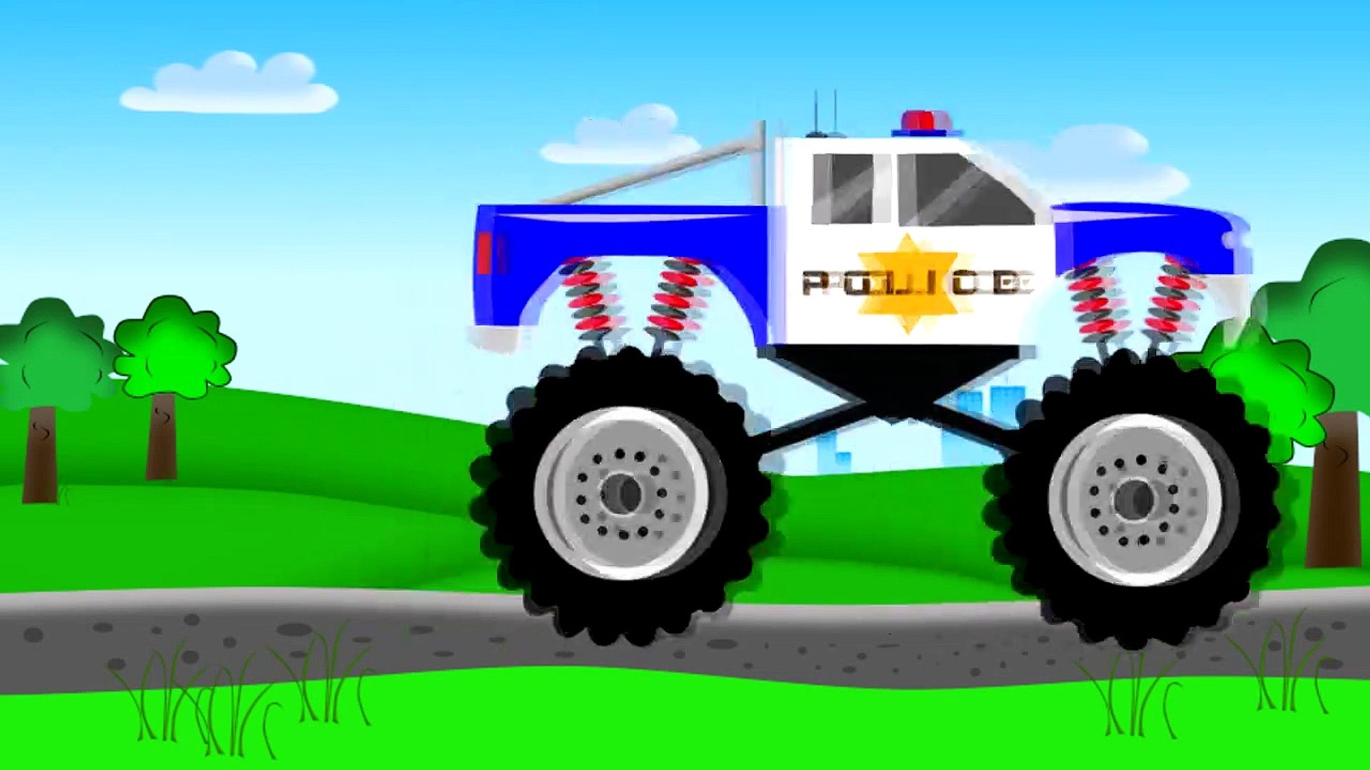 الوحش شاحنة الشرطة _ الشرطة | قصص عن الشرطة للأطفال - video Dailymotion