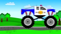 الوحش شاحنة الشرطة _ الشرطة | قصص عن الشرطة للأطفال