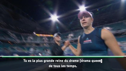 Miami - Kerber traite Andreescu de "drama queen"
