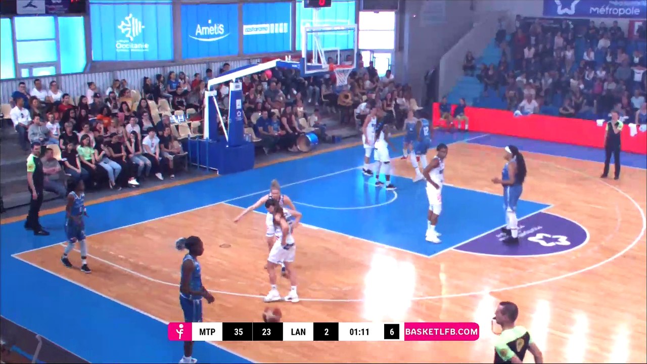 LFB 18/19  - J20 : Lattes Montpellier - Basket Landes