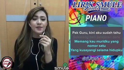 Piano Karaoke -Baby Shima Duet Bersama Artis Smule