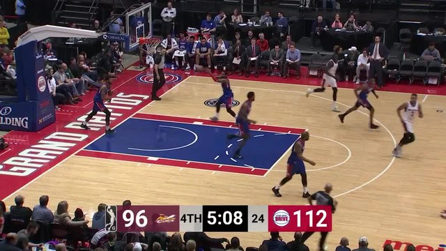 Jaron Blossomgame (17 points) Highlights vs. Grand Rapids Drive