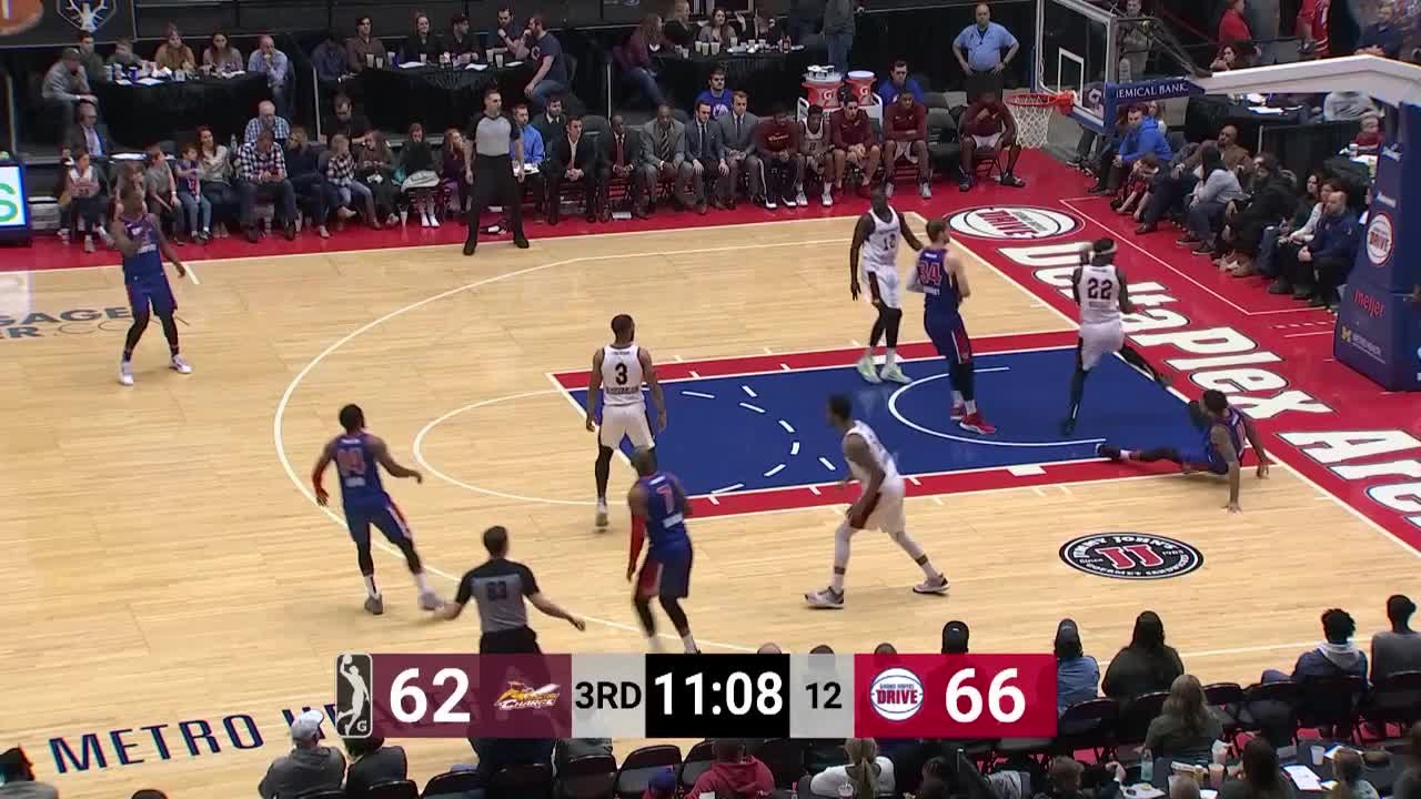 Todd Withers Posts 11 points & 15 rebounds vs. Canton Charge
