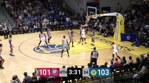 Angel Delgado (15 points) Highlights vs. Santa Cruz Warriors