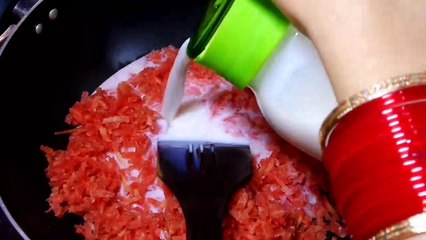 Mazedar gajar ka halwa jhat pat recipe 15 mint mn tyar | by Cooking With Saima |
