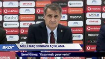 Şenol Güneş: Kazanmak gurur verici