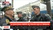 Le nouveau Préfet de Police brieffe ses troupes sur les Champs-Elysées avant une nouvelle journée de mobilisation des Gilets jaunes - Regardez