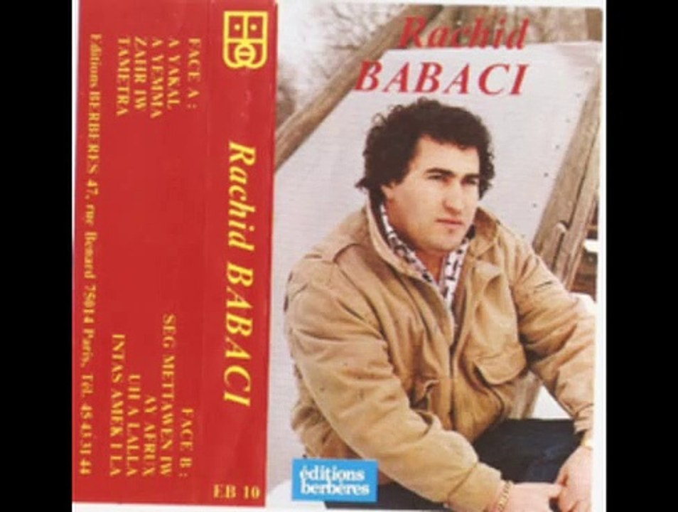 musique kabyle Rachid Babaci zahriw
