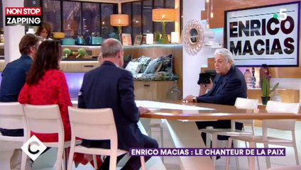 C à vous - Enrico Macias engagé en politique : Il évoque ses convictions (vidéo)