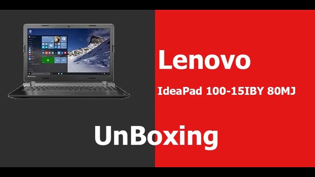 Lenovo IdeaPad 100 15IBY 80MJ