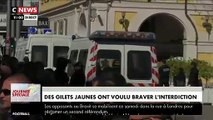 Samedi 23 mars -Gilets Jaunes: Les manifestants bravent l'interdiction de manifester dans le centre-ville