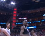 Capela splits Spurs defence with powerful dunk