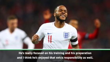 Sterling is a 'role model' - Southgate