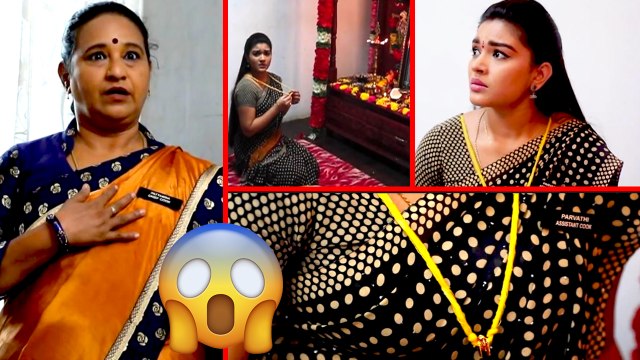செம்பருத்தி சீரியல் : பட்டமாவிடம் வசமாக மாட்டிக் கொண்ட பார்வதி- வீடியோ