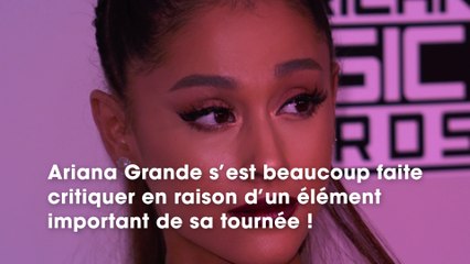 Ariana Grande : les chandails "tellement laids", vendus pour sa tournée font beaucoup réagir !