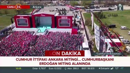 Cumhur İttifakı Ankara Mitingi