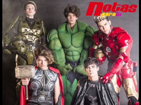 Les traemos el backstage de la sesión de CD9 como superhéroes NPT