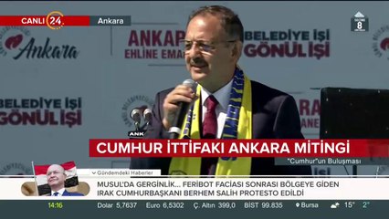 Cumhur İttifakı Ankara Mitingi