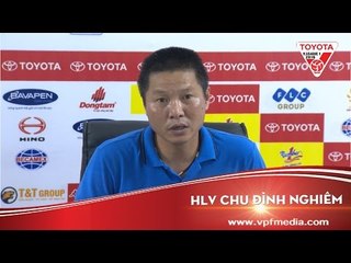 HỌP BÁO SAU TRẬN: HÀ NỘI T&T VS SHB ĐÀ NẴNG - V.LEAGUE 2016