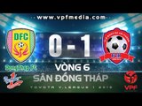 ĐỒNG THÁP 0 - 1 HẢI PHÒNG | HIGHLIGHTS