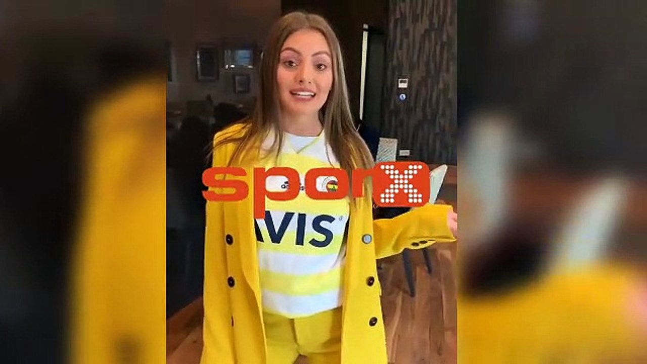 Alexandra Stan'dan Fenerbahçe taraftarına mesaj