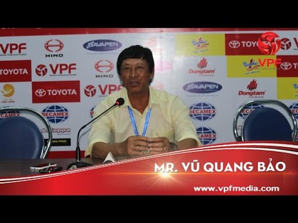 Họp báo sau trận XSKT Cần Thơ vs Đồng Tháp