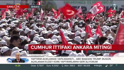 Cumhur İttifakı Ankara Mitingi