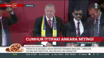 Cumhur İttifakı Ankara Mitingi
