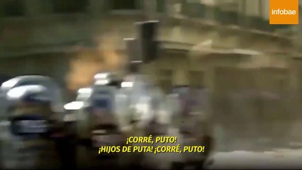 La policía luego de reprimir, no esperaba la respuesta del Pueblo