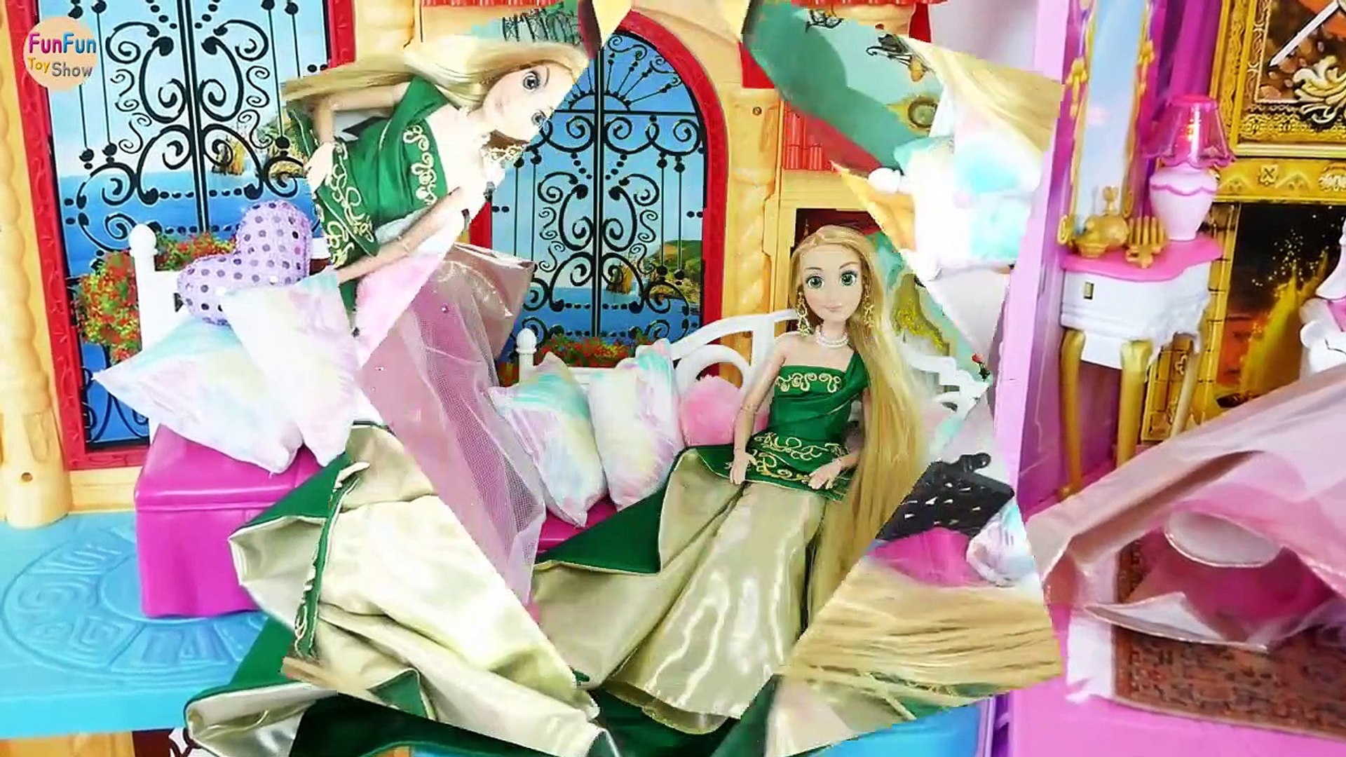 Le Géant De Barbie Elsa Tête À Coiffer Raiponce Mariée Relooking Rose Boîte  À Bijoux Boneka Barbie Boneca - Vidéo Dailymotion