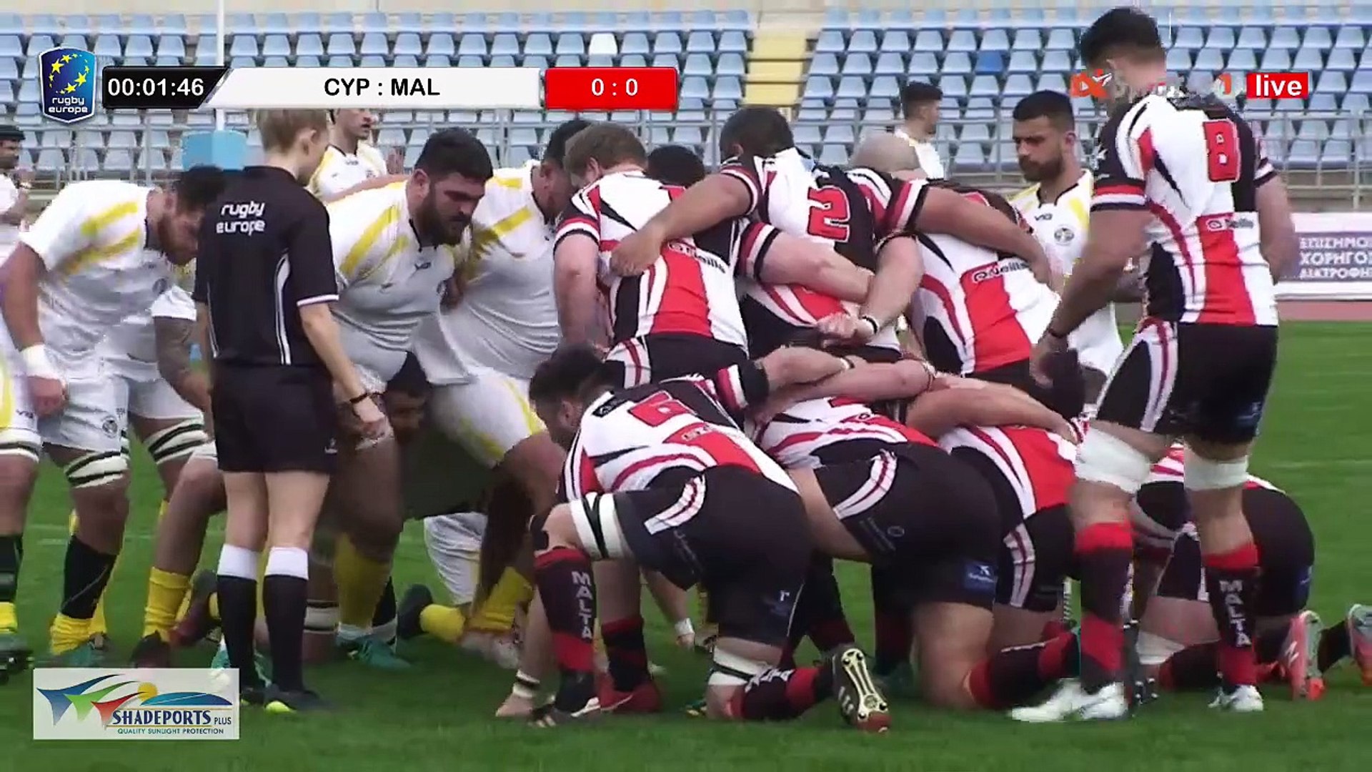 REPLAY CYPRUS / MALTA - RUGBY EUROPE CONFERENCE 1 SOUTH 2018/2019