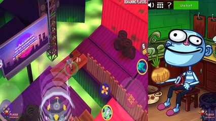 Troll Face Quest Silly Test VS Zombie Paradise - Mad Brains﻿